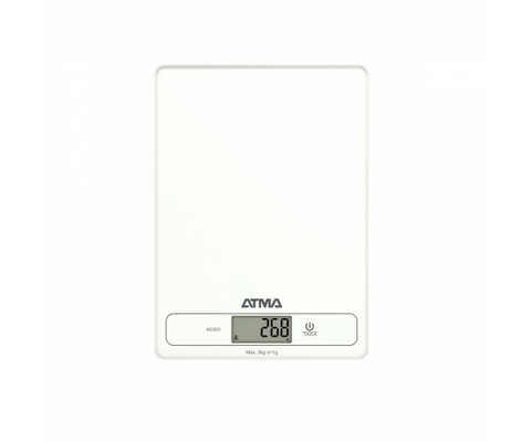 Balanza de cocina digital Daewoo KS7250 pesa hasta 3kg blanca