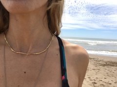 gargantilla mar de bronce - mai solorzano joyeria