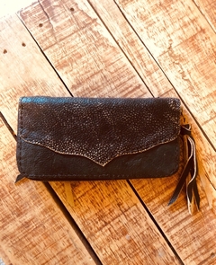 Guayaca Wallet negra vintage 