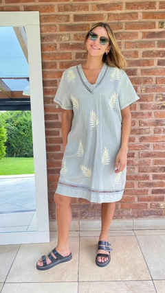 VESTIDO LINO FLOXIE 4721 - tienda online