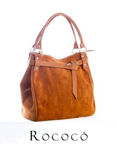 Cartera ROCOCO cuero gamuzado - comprar online