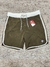 Bermuda BoardShort Retrô - Verde Militar