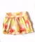 Short Saia Fendas TieDye Laranja