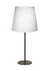 Lámpara de mesa Liv con pantalla cónica - Apto LED