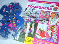 POMPONERA + REVISTA - SET PARA CUATRO MEDIDAS - SIGALALANA