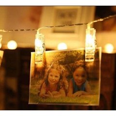 Imagem do 10 Prendedores Led Decoração Varal Pregador Luminoso P/ Foto usb