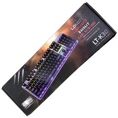 Teclado Mecânico Gamer Lordtec LT-K30 QWERTY português Brasil Preto com LED RGB na internet