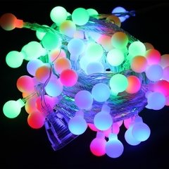 Pisca 40 Bola Neon Led 5m 110v Decoração Festa Natal na internet