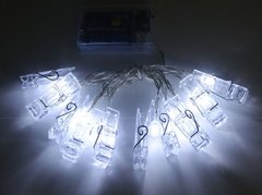 10 Prendedores Led Decoração Varal Pregador Luminoso P/ Foto usb na internet