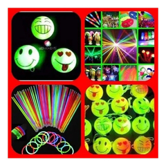 Imagen de Combo 100 Person Luminoso Fluo 267 Art Cotillon