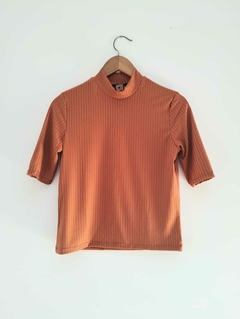 Polera CHINA terracota - comprar online