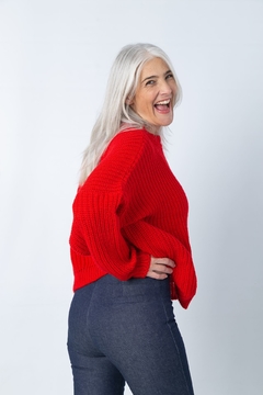 Sweter MARIA rojo en internet