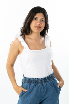 Musculosa REMACHE blanca