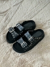 Birks negras con tachas