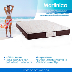 Colchón Martinica 140x190 ESPUMA Dens. 35kg/m³ ALTA GAMA - comprar online