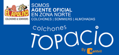 Sommier y Colchón TOPACIO Tahití 200x200 RESORTES