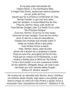 ORAÇÃO FORTE AO SENHOR JESUS - 100 unid - comprar online