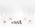 Señaladores de Copas acrilico (x6 unidades) - comprar online
