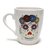 Taza cónica calavera (flores o bigotes) - acabajo