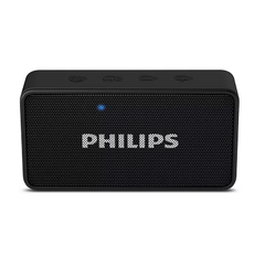 Parlante Portable Philips BT60BK/77 - Bluetooth - 3W