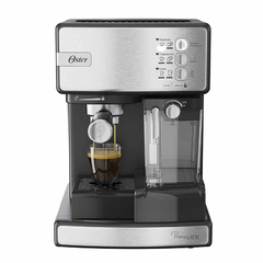 Cafetera Oster Express BVSTEM6603SS - Prima Latte - 15 Bar - 1050W