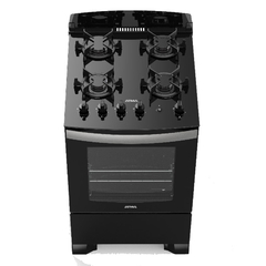 Cocina Atma CCM056N - Luz - Encendido - 56 cm - Multigas- Negra - comprar online