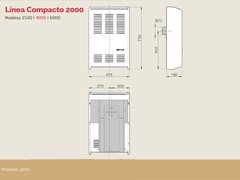 Calefactor CTZ Compacto 4000 cal. TB en internet