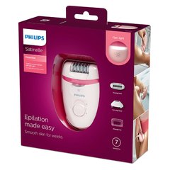 Depiladora Philips BRE285/00 - Satinelle Essential - 2 Velocidades - Con Luz - comprar online