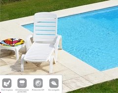 Reposera Garden Life F757000 Toronto Pl stica - Fija Apilable - comprar online