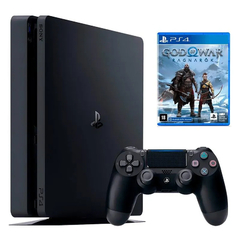 PS4 Sony CUH-2215B Slim - 1TB + 1 Joystick + God of War Ragnarok