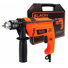 Taladro Black & Decker HD-650K - Kit valija - 13mm - Con Percutor