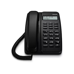 Telefono Alámbrico Philips CRD-150B/77 Con Identificador De Llamadas - Manos Libres