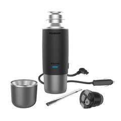 Termo Peabody E-Termo On Road (PE-ETL500N) - 500 Ml. - Negro - 3 Temperaturas - Tapa Mate