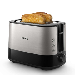 Tostadora Philips HD 2637/90 Acero - 2 Ranuras