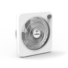 Ventilador Turbo Liliana VTC12 - 12" - Aspas Transparentes - 3 Velocidades - Blanco - 55w