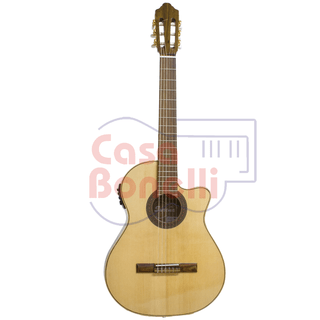 Guitarra Clasica Sureña 145 KEC con Corte y Ecualizador Artec.
