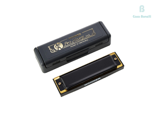 PRO HARP Hohner Armónica Diatónica en F con Estuche