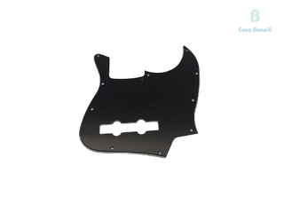 H-2001 BWB Sinew Pickguard Negro para Bajo Jazz Bass