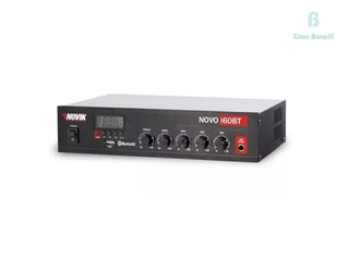 NOVO-160BT Novik Amplificador de 60W para Música Funcional con Bluetooth