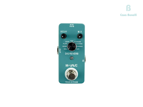 DIGI REVERB M-Vave Pedal de Reverb Digital