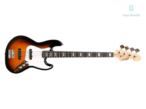 JB98R-3TS Sunset Bajo Eléctrico Jazz Bass color Marrón Esfumado