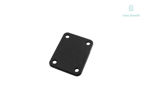 R-2003 Sinew Neck plate Metálico Negro para Guitarra o Bajo