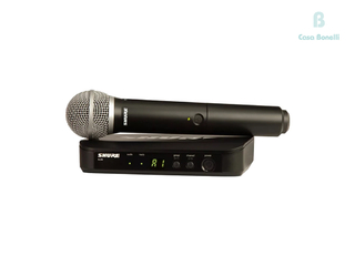 BLX24AR/PG58-M5 Shure Micrófono UHF inalámbrico de mano y Transmisor