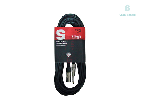 SAC-10PXM Stagg Cable 10 Mts Canon & Plug