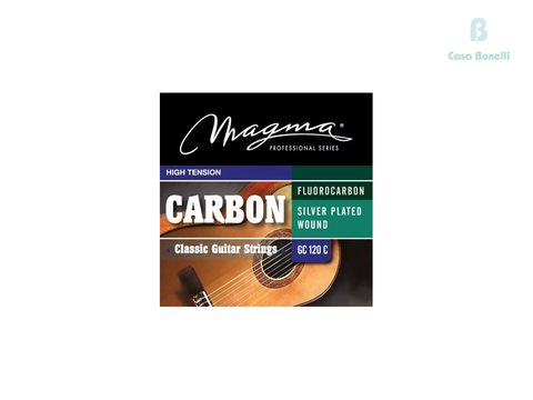 GC120C Magma Cuerdas de Carbono y Alta Tensión para Guitarra Clásica