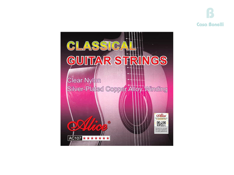 A107N CLASSICAL GUITAR Alice Cuerdas para Guitarra Clásica