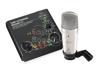 VOICE STUDIO MIC 500 & C1 Behringer Micrófono & Interfaz