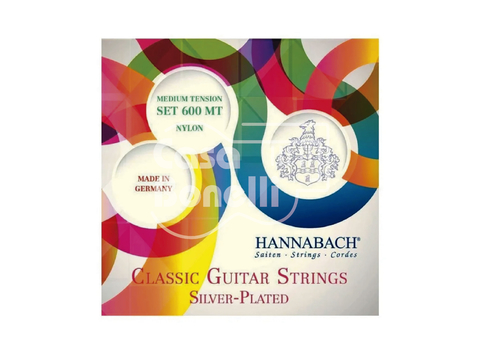 600-MT Hannabach Cuerdas para Guitarra Clásica