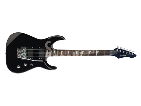 I400BK Stagg Guitarra Eléctrica estilo RG con Floyd Rose