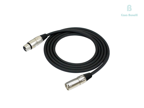 3435 Jahro Cable de 3 Mts Canon Macho & Canon Hembra